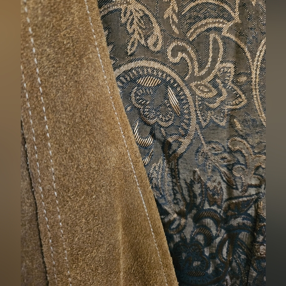 Vintage Leather Westernwear Vest - Picture 2 of 8